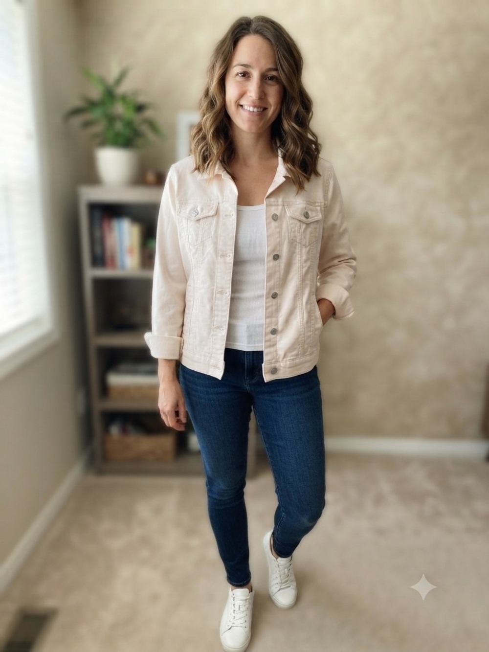 Buffalo David Bitton Light Pink Denim Jacket
